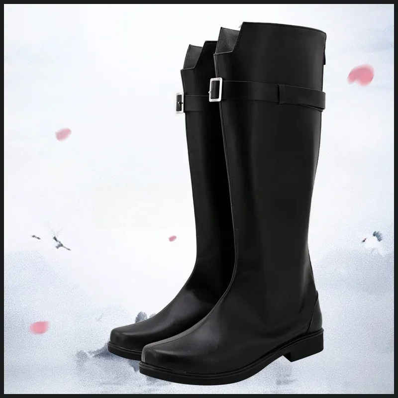 Gioco Final Fantasy VII FF6 Sephiroth Scarpe Cosplay Stivali Accessori di Halloween personalizzati