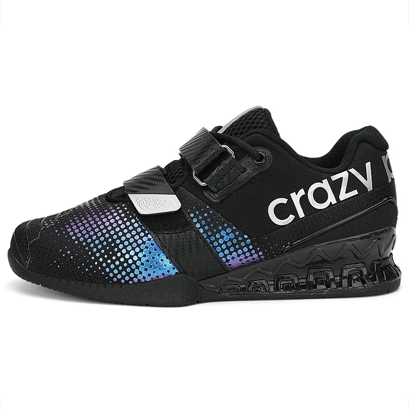 CrazyPower Pro Big Size 40-46 Men Women Weightlifting Shoes Indoor Fitness Training Shoes Non Slip Lifting Powerlifting Sneakers