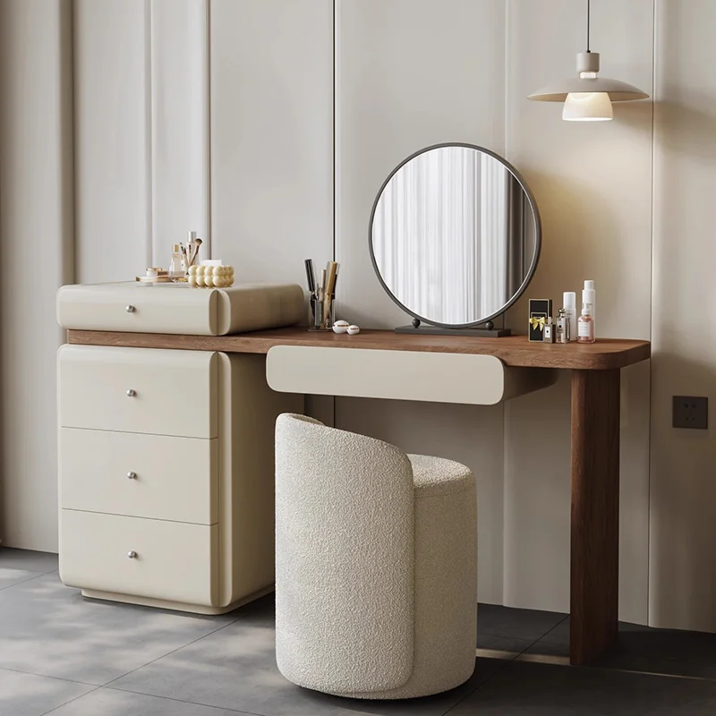 

Mirror Cosmetics Dressing Table Modern Coffee Chair Women Dressing Table Organizer Study Jewelry Penteadeira Trendy Furniture