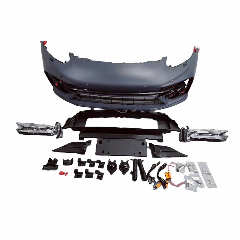 

For Panamera 970 Retrofit Upgrade 971 PP Injection Molded Front Bumper Body Kit Rear Bumper Side Skirts Rear Spoiler
