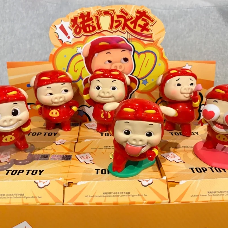 حقيقية Gg بوند سوف تستمر إلى الأبد نموذج Kawaii لعبة أنيمي الطرفية سطح المكتب الديكور خنزير رجل الذكور الله الكرتون هدايا عيد الميلاد