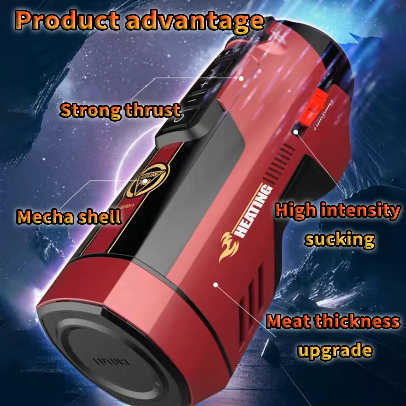 Automatic Male Masturbator,Adult Toy for masturbator,Sex Male Masterburbater,Male Sex Toy,Adult Male Stroker（3D Realistic Textu