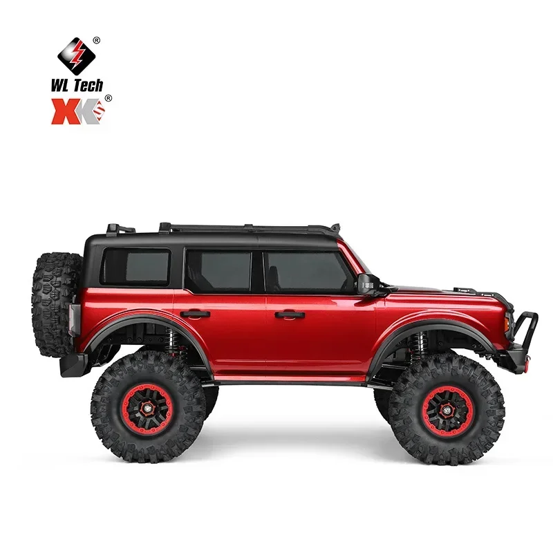 Nowy WLtoys 104020 1:10 Liema pełna skala 4x4 RC samochód wspinaczkowy pojazd terenowy symulacja samochodu profesjonalny zdalnie sterowany