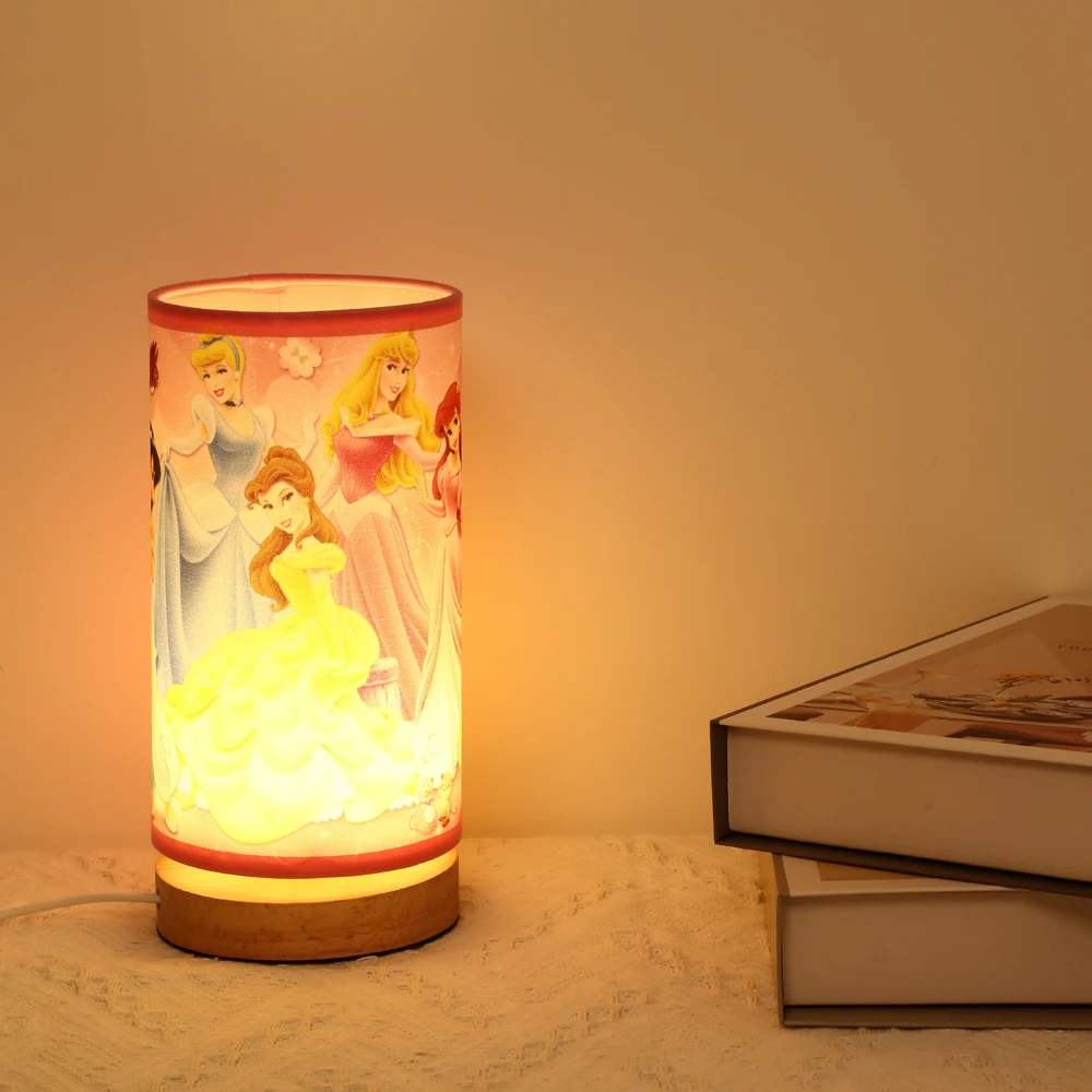 

Small Table Lamp Bedside Warm LEDins Princess Creative Night Light