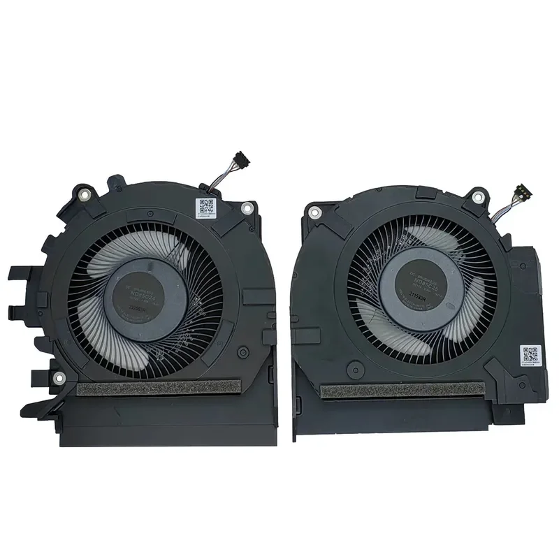 New CPU GPU Cooling Fan for HP Envy 15-EP 15T-EP000 15-EP0001DX 15-EP0008CA 15-EP0010CA P/N:M04777-001 M04776-001 DC12V 0.50A