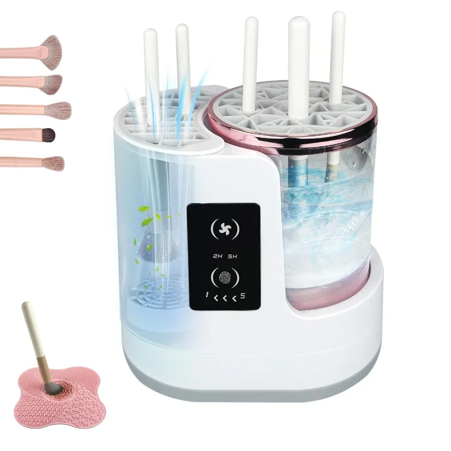 

Makeup Brush Cleaner3 In 1 Automatic Make Up Washer Electric Makeup Brush Cleaner Machine Timed Drying Available Convenient Dee