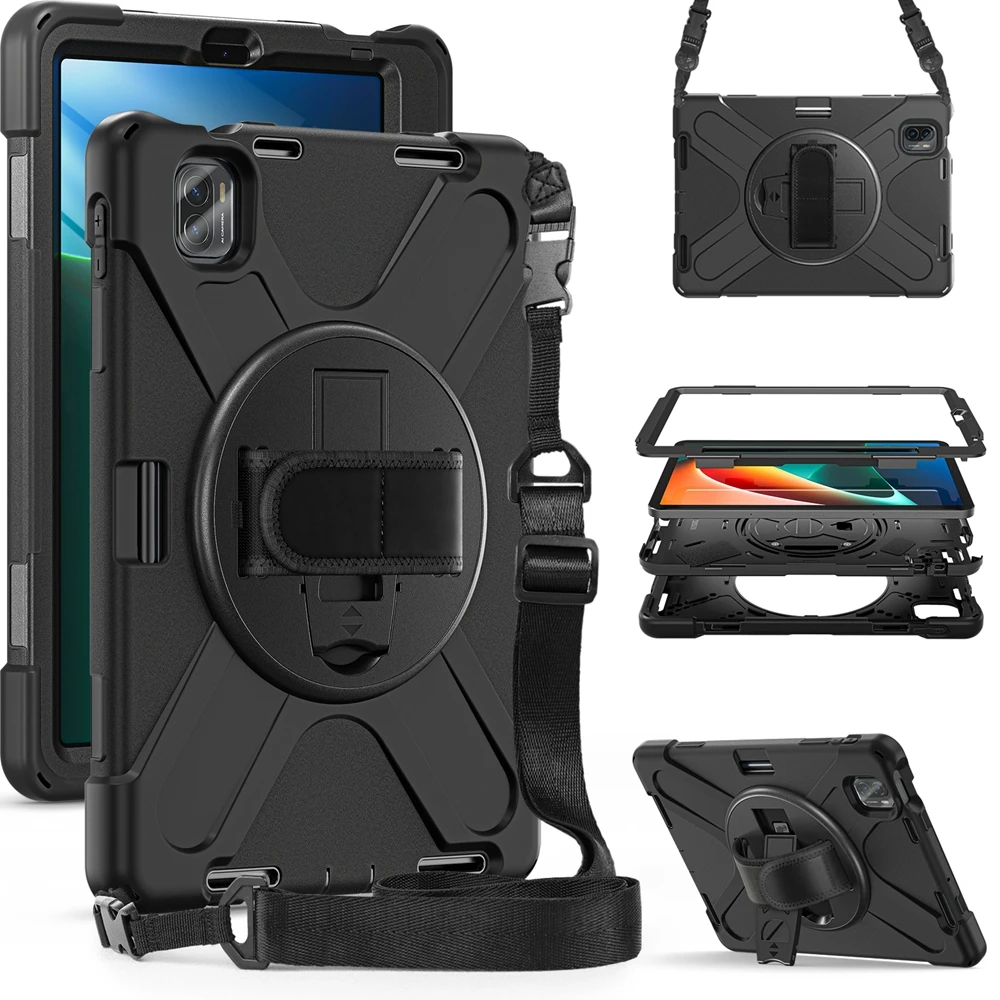 

For Xiaomi Mi Pad 5 Pro Case Tablet Heavy Duty Rugged Shockproof Cover for Mi Pad 5 Pro 2021 Tablet 11 Inch Mi Pad 5 Case