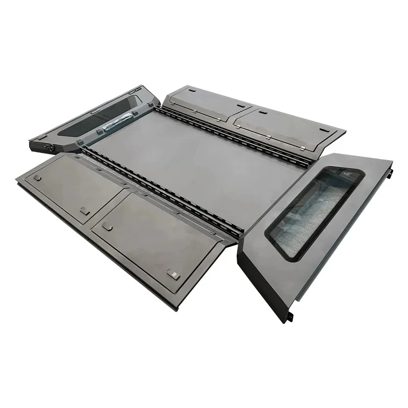 Hot Selling Car Accessories Special 5 Doors Aluminium Waterproof Hardtop Pickup Canopy 4WD Truck Bed Cover view 4