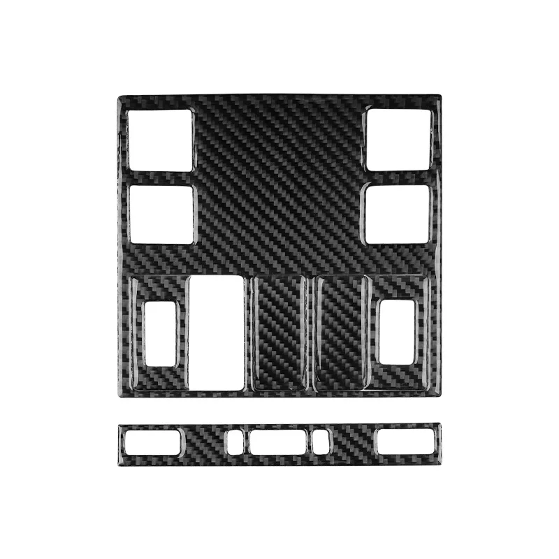 For 04-10 BMW X3 Carbon Fiber E83 Reading Light Panel Decorative Sticker Interior Modification Accessories