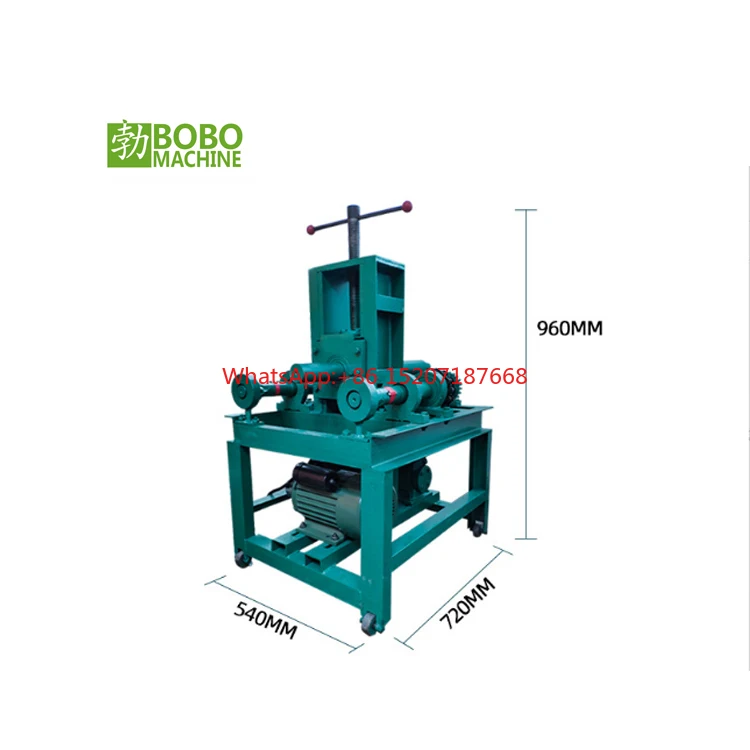 Full Automatic Hydraulic Flat Bar Bender 3 Roller Angle Tube Circling Angle Channel Profile Bending Machine