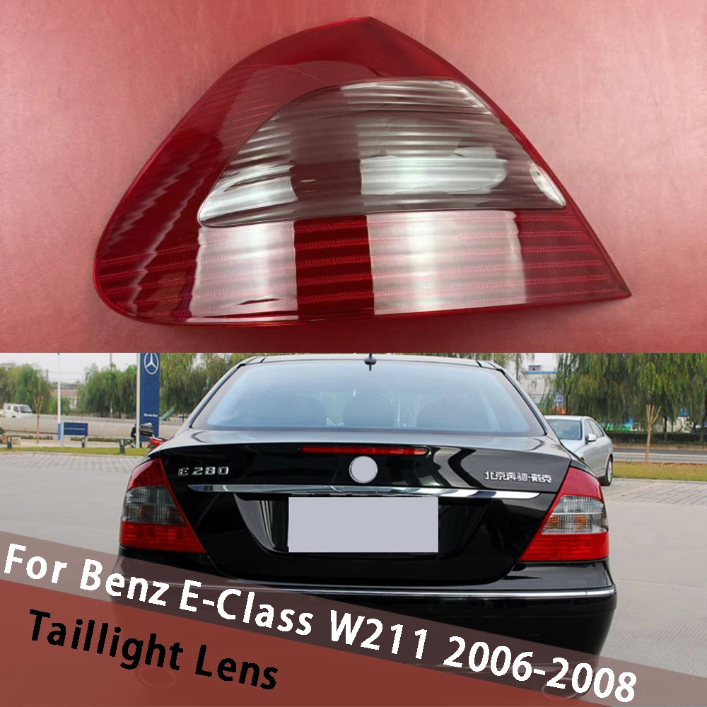

For Mercedes-Benz E-Class W211 2006 2007 2008 (High) Headlight Shell Lamp Shade Lens Headlamp Cover Plexiglass Auto Replace