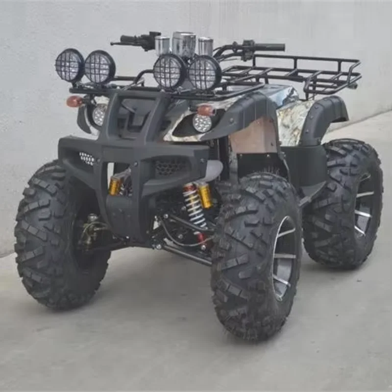 200CC refrigerado a ar monocilíndrico quad off-road bicicleta elétrica ATV para adultos 80 km/h velocidade máxima