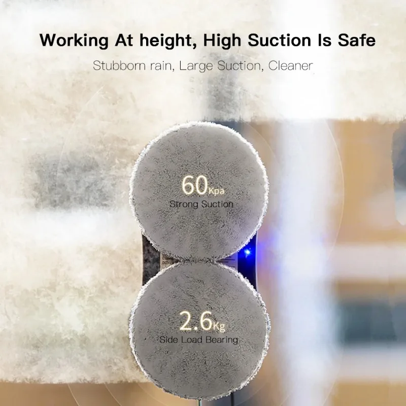 Original Hobot 188 Window Cleaning Robot Window Vacuum Cleaner Mirror Glass Door Cleaning Robot Window Washing Vacuum Cleaner