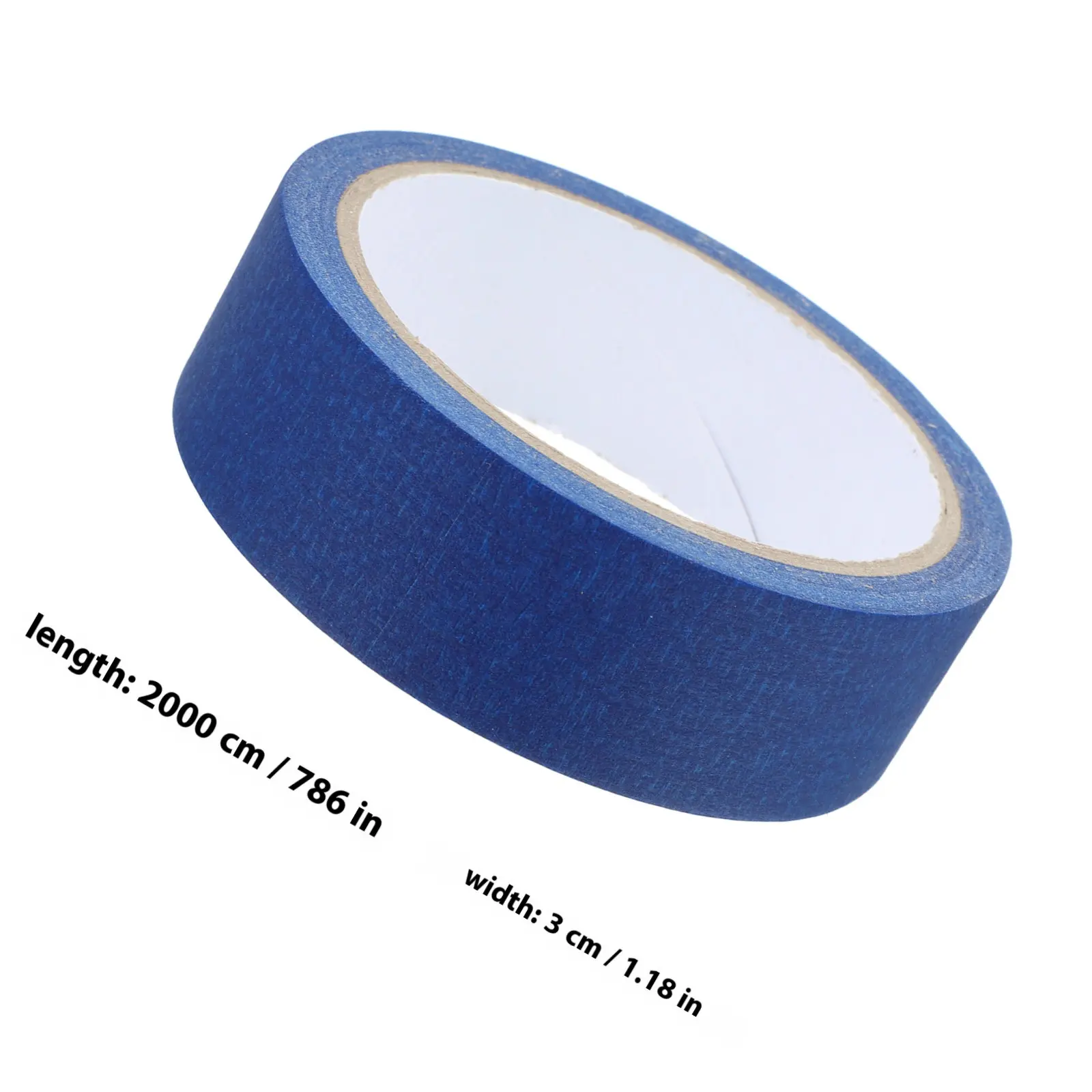 4 Rolls Masking Tape Painter Tape Premium Paper Adhesive for Painting DIY Crafts Spraying Protection Surface Protection Easy
