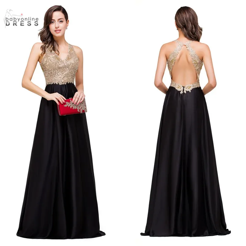 Clearance Plus Size Sexy Backless Evening Dresses 2022 Long A-line Sleeveless Beadings Elegant Applique Evening Prom Party Gowns