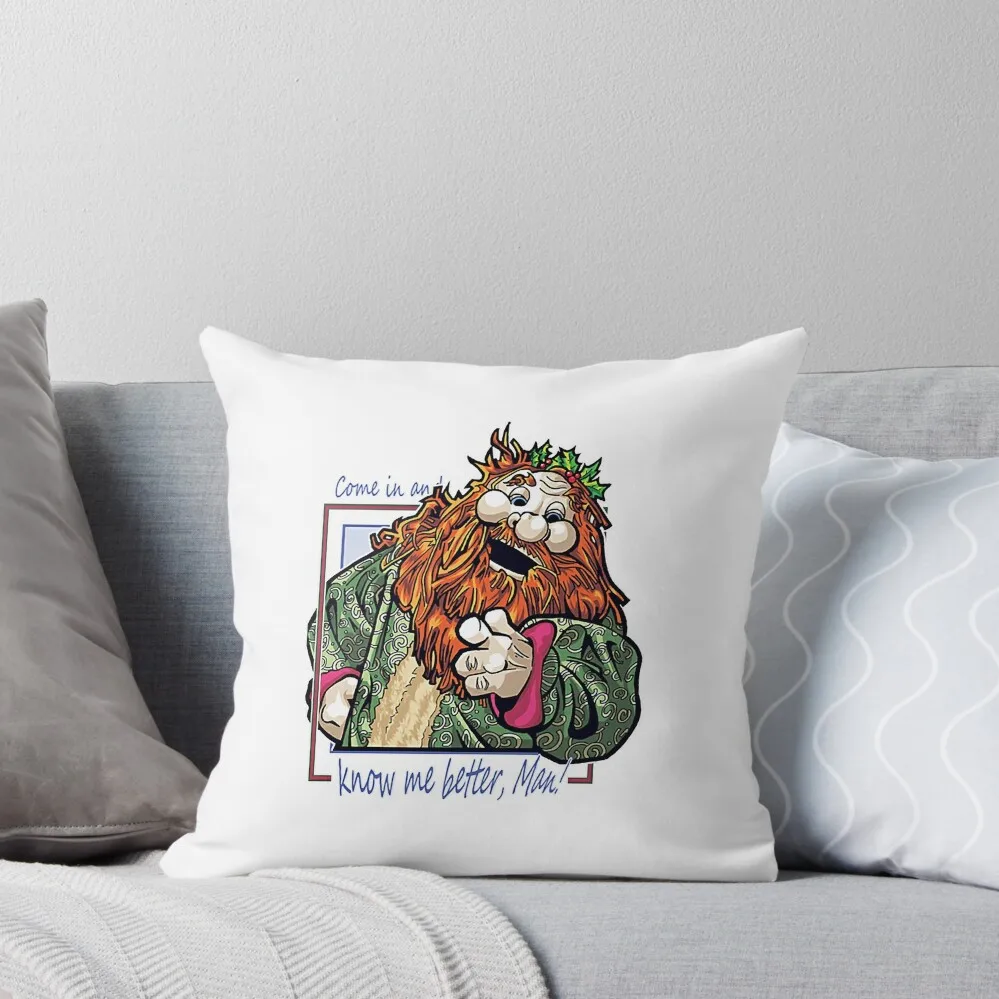 

muppet christmas carol Throw Pillow Marble Cushion Cover christmas decorations for home 2025 christmas ornaments 2025 pillow