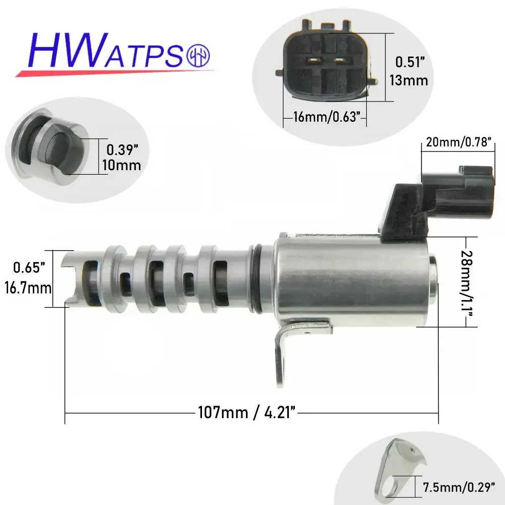 Fits Nissan Versa Micra IV NV200 Note 2009-2016 Variable Timing Solenoid Oil Control Valve OEM: 23796-ED000 918-101 23796ED000