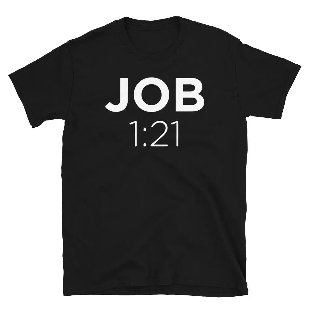 Job 1:21 Bible Verse Christian Inspirational Short-Sleeve Unisex T-Shirt