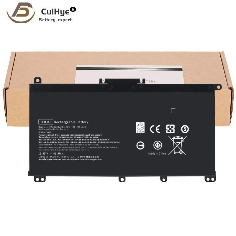 

11.55V 41.9Wh TF03XL TF03 Battery For HP Pavilion 15-CC 14-bf033TX 14-bf108TX 14-bf008TU HSTNN-UB7J TPN-Q188 TPN-Q189 TPN-Q190