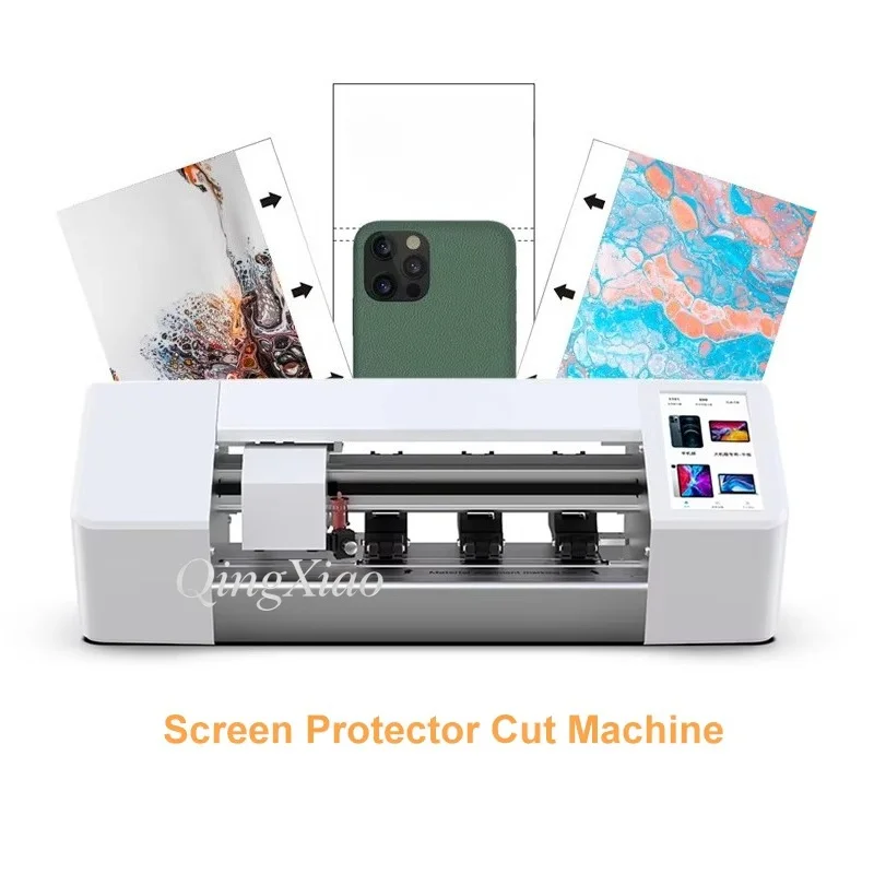 Screen Protector Cutting Machines Stable Operation High Working Efficiency Easy To Maintain Film Cutting Batch Processing Work