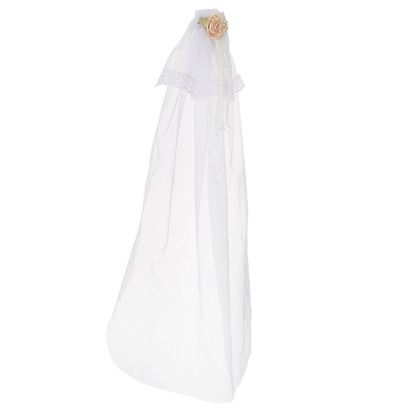 2 個のミニチュア ヘアアクセサリー 多用途の互換性 ブライダル チュール ベール クリエイティブな写真やギフト用 花嫁ベール