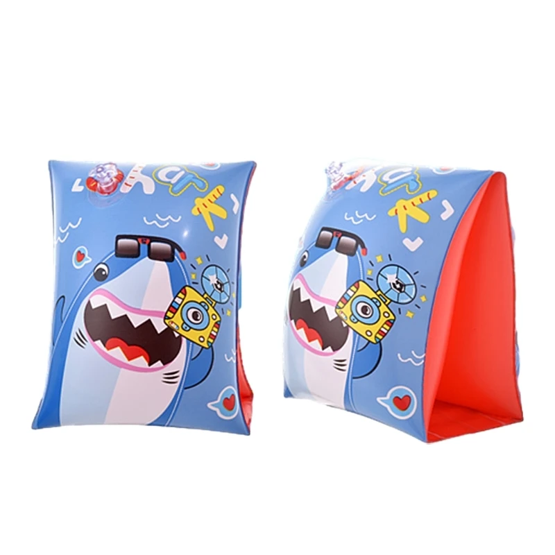 2Pcs Childrens Swimming Gear Arm Swimming Rings Inflatable Kids Swimming Arm Float Rings Armbands Kids Swim Arm Float