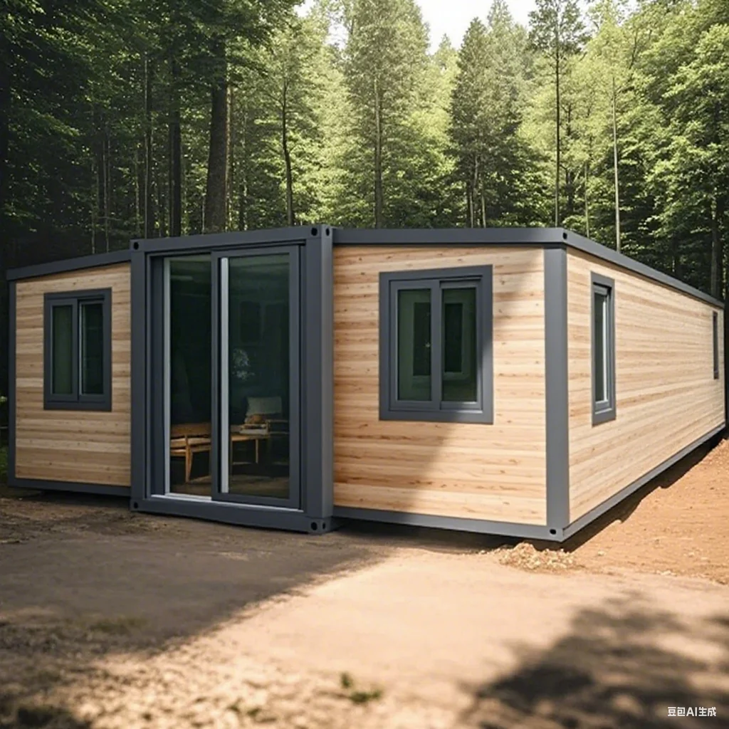 الحديثة المحمولة وحدات المحمول الجاهزة الفاخرة المعيشة المنازل الشحن البضائع الجاهزة حاوية مقاومة للماء منزل صغير للبيع