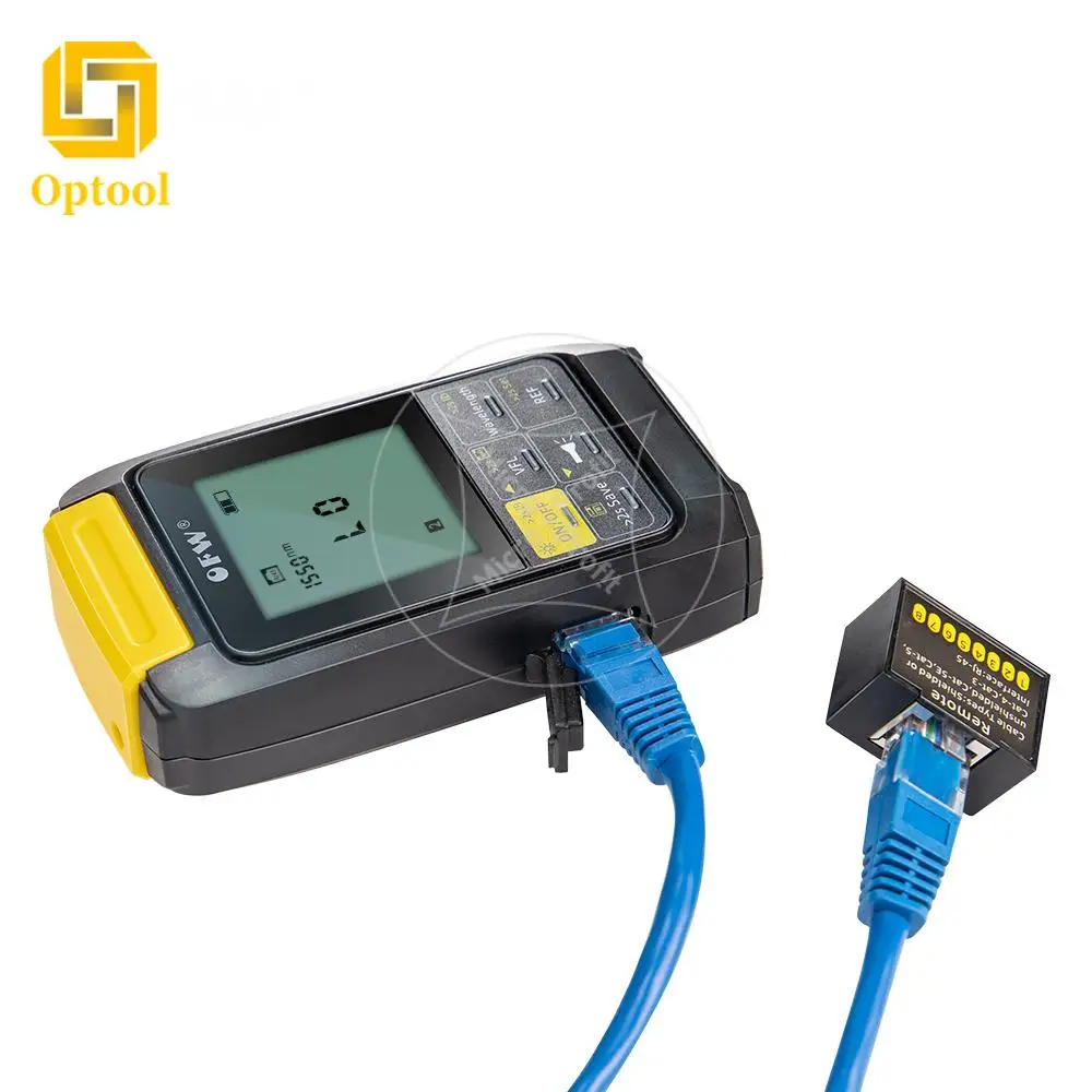 Imagem -05 - Ftth-fibra Óptica Power Meter com Li-lion Battery Fwp20 Fiber Cabo Tester Vfl sc e fc Connector 4in Novo