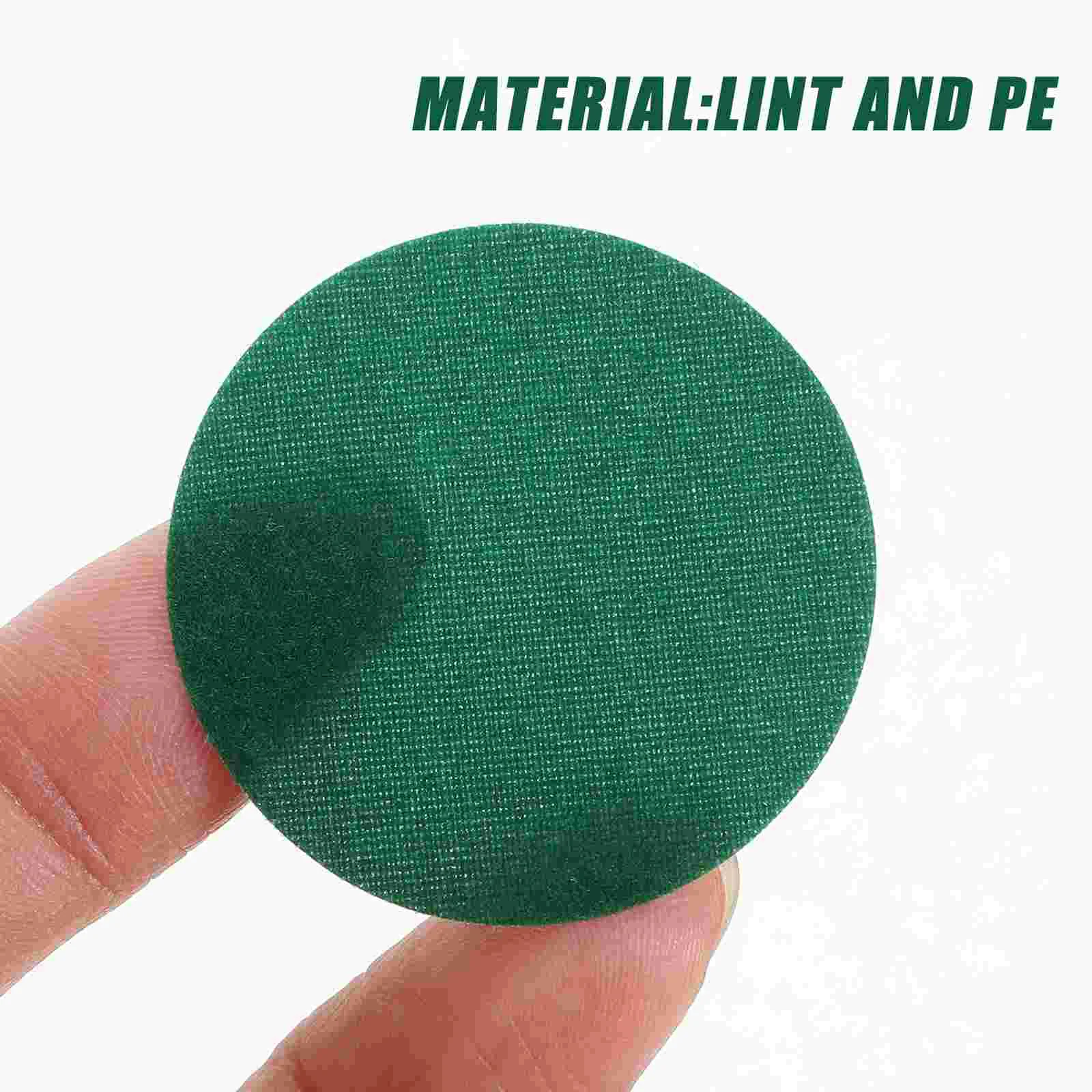 Nail Sticker Tablecloth Repair Stickers Billiard Marking Supply Positioning Patches for Snooker Green Mending