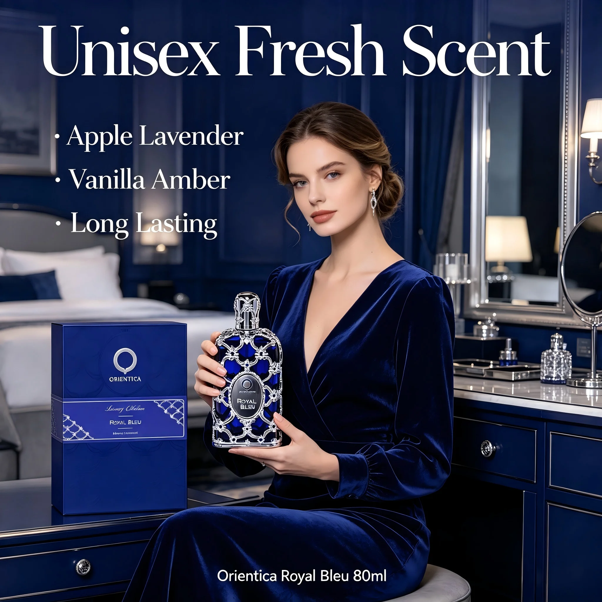 Orientica Royal Bleu EDP 80ml  - Women'S Fashion Quick Delivery recensione e prezzo