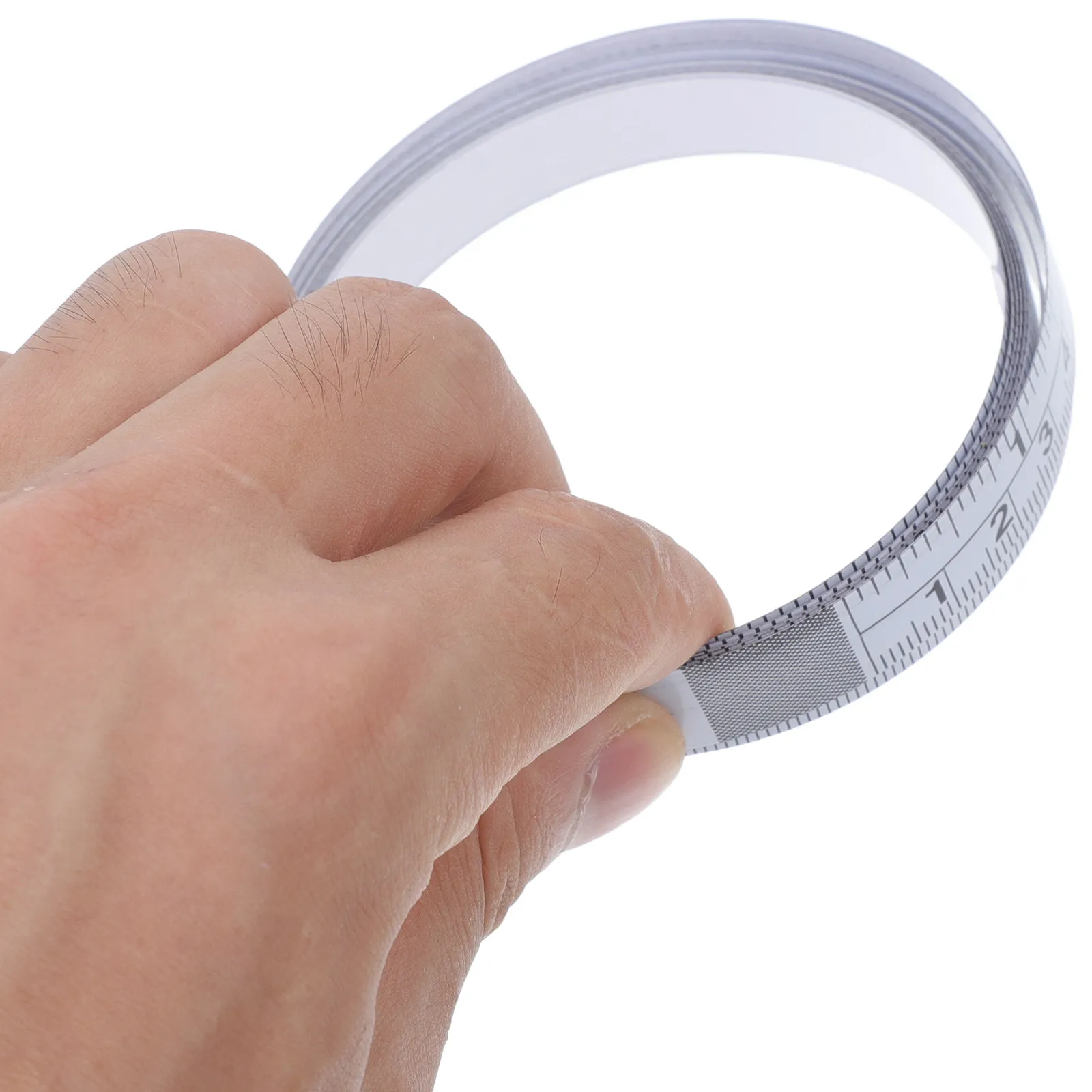 Precision Flat Steel Self-Adhesive Measuring Tape Ruler Metric and Imperial Scale Clear Markings Stick-on Design for Table Saw