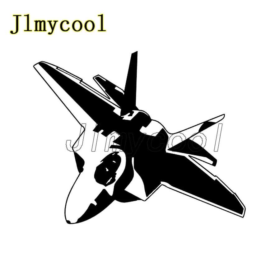 15.9cm*12.8cm Delicate Small Anime And Lovely Plane Fighter Model Vinyl Car Sticker Vivid Decal Stickers
