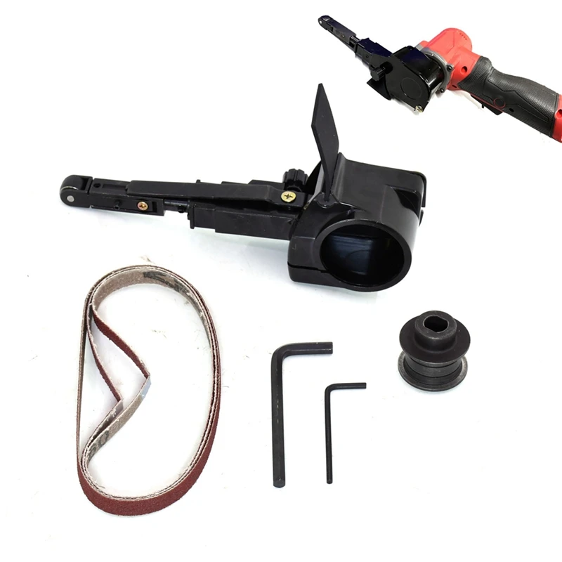 ABNO-Belt Sander Adapter For Angle Grinde,2522-20 Belt Sander Adapter Compatible With For Milwaukee M12 FUEL 12V