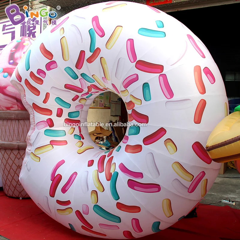 

Customized 3 Meters Diameter Giant Inflatable Donut Large Donut Inflatable Inflatable Donut for Decoration Toys