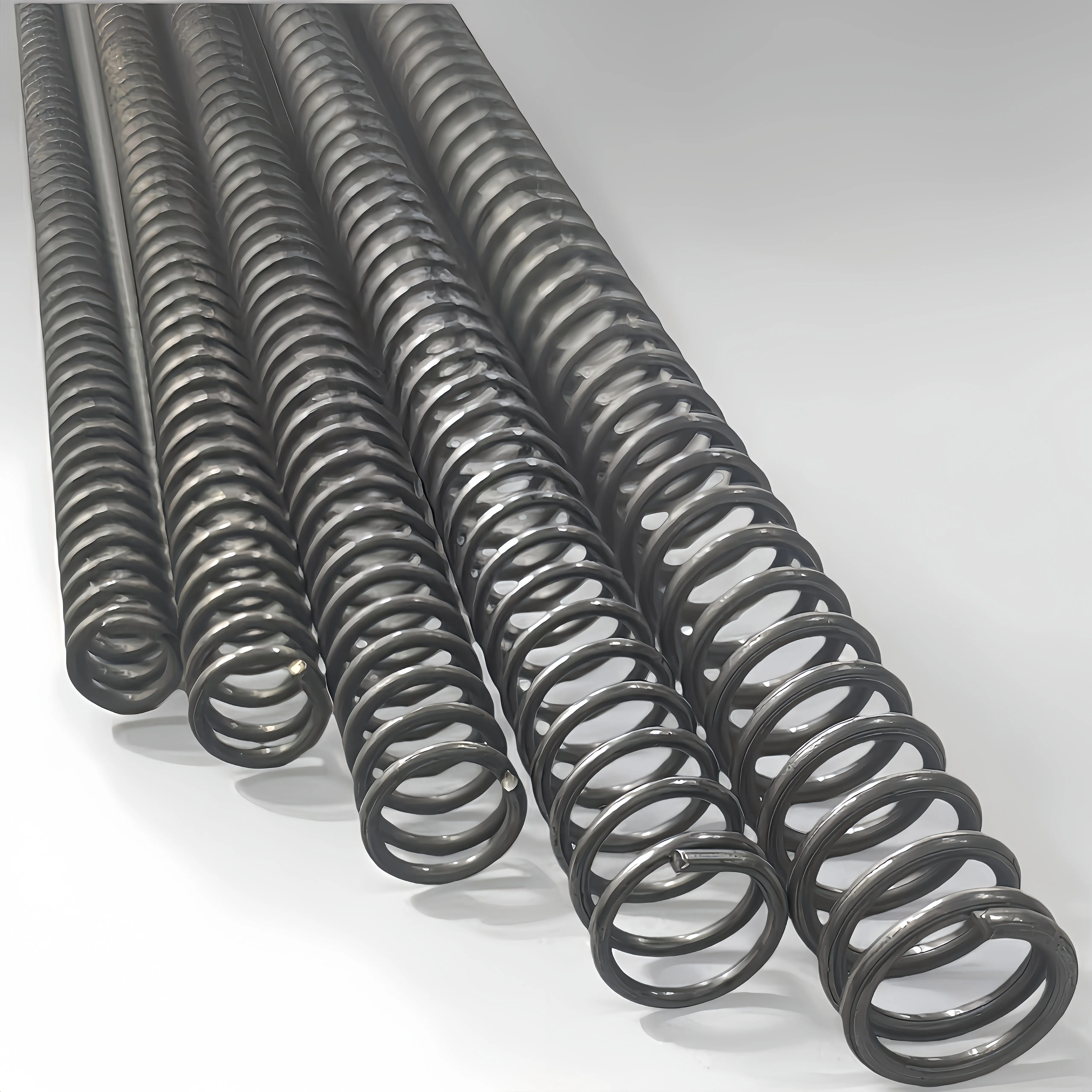 5 Pcs Industrial-Grade High-Precision Compression Springs | 2.0mm Wire/305mm L/12-20mm OD | Shock Absorb/Reset/Support | For Aut