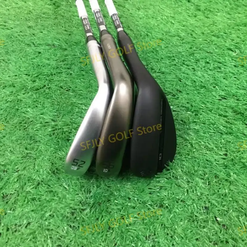 

2024 New Golf Wedges SM10 wedges Black Silver Gray 50 52 54 56 58 60 Degrees steel shaft D.G S200.