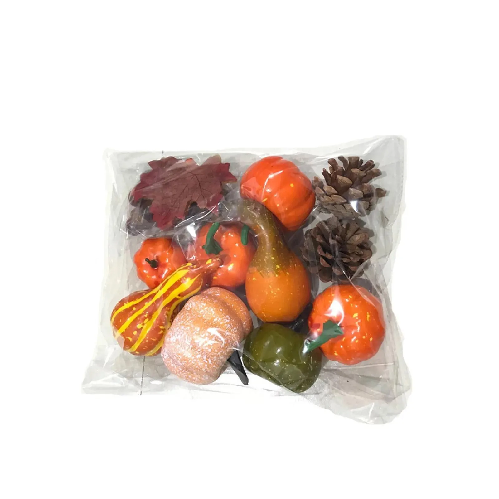 50Pcs/Set Artificial s Fake  Thanksgiving Decoration s With Gourds