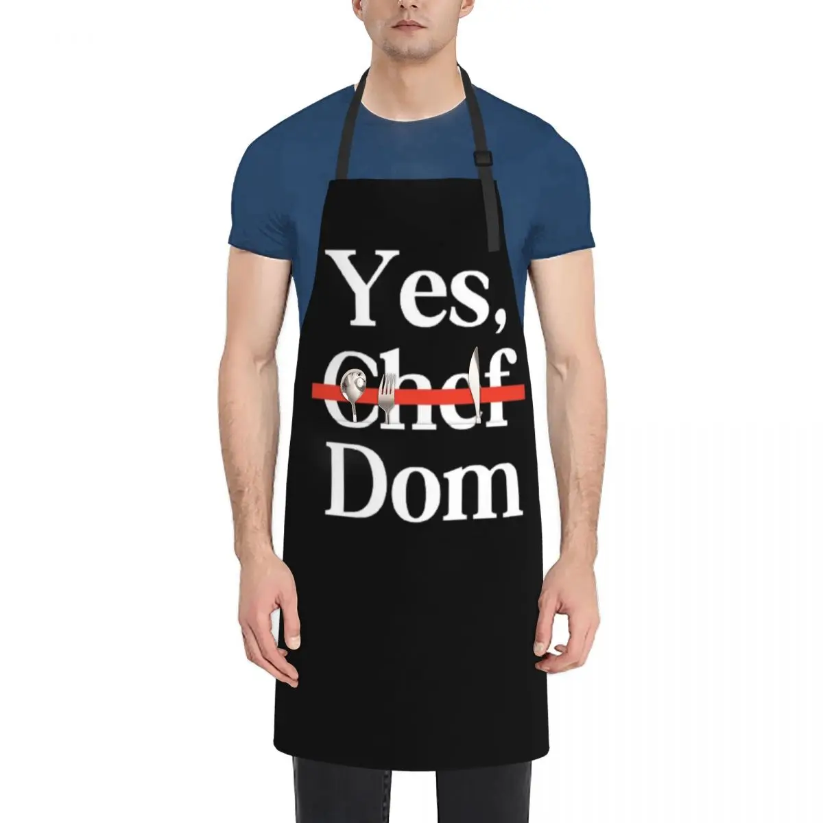 

Yes, Chef Dom (Dolla) Apron For Women Kitchen For Hairdresser Christmas gift Apron