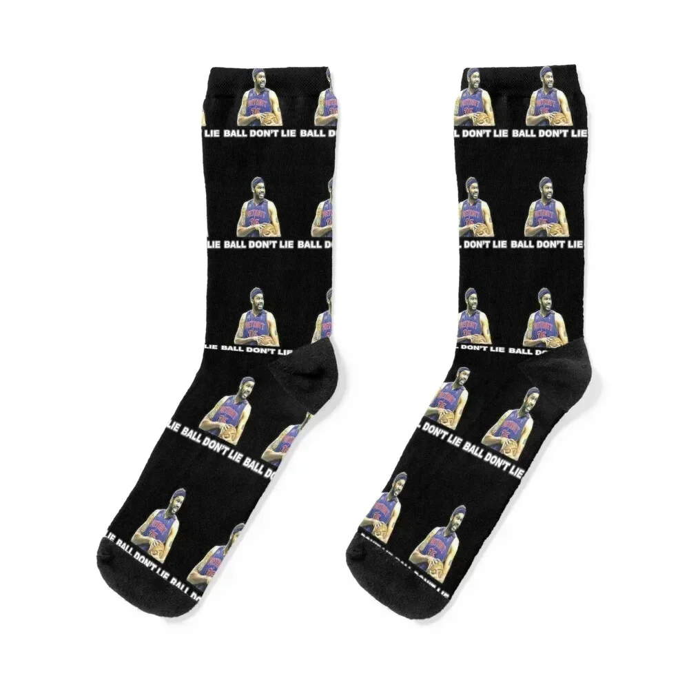 

Rasheed Wallace Ball Don t Lie Classic Short Sleeves Socks Run bright garter new in's luxe Socks Girl Men's