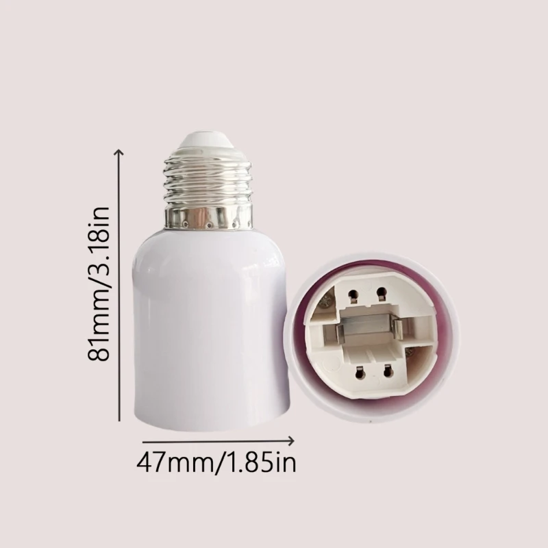 GU24 a E27 bombilla LED Base tornillo extensor adaptador soporte convertidores lámpara bombilla soporte adaptador M4YD