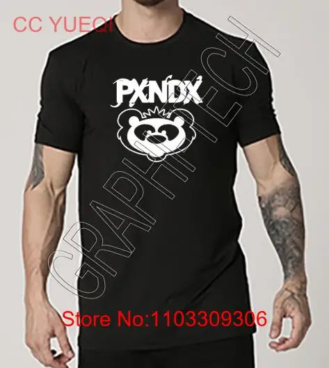 PXNDX PANDA PLAYERA NEGRA / CAMISETA NEGRA BANDA ROCK MONTERREY MEXICO