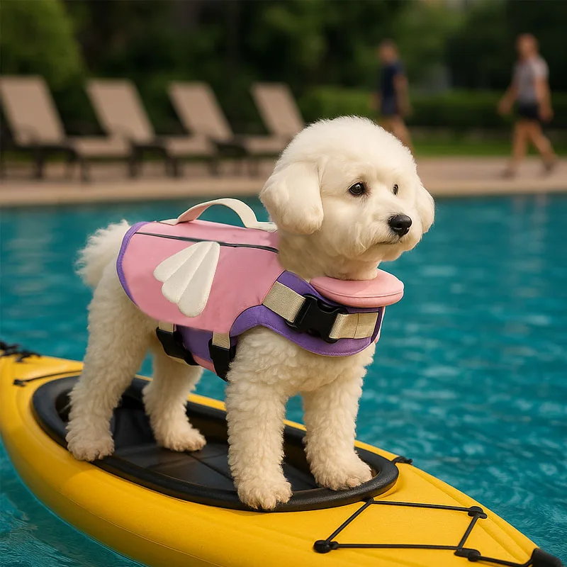 

Купальник для собак, спасательная куртка для домашних животных, летний суперплавучий костюм для маленьких и средних собак, играющий в воду, щенк, морской купальник корги