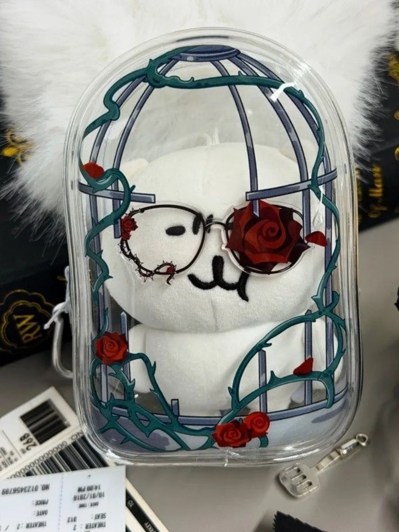 Neues Kreatives Spaßiges Gefängnis-Design Itabag Transparente Tasche für 13cm Puppen Tragbare Klare Schlüsselanhänger-Geschenkbox Sammlerstück-Aufbewahrungstasche – Detail 11