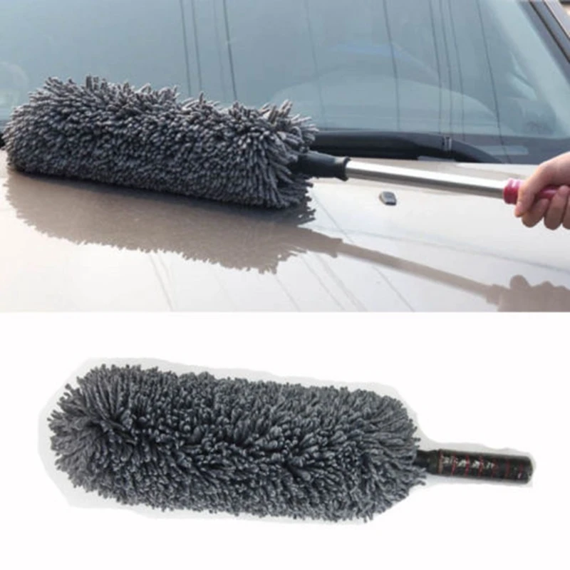 

Microfiber Car Duster Cleaning Cloths Car Care Clean Brush Dusting Tool Microfibre Wax Polishing Detailing Towels Washing Cloths