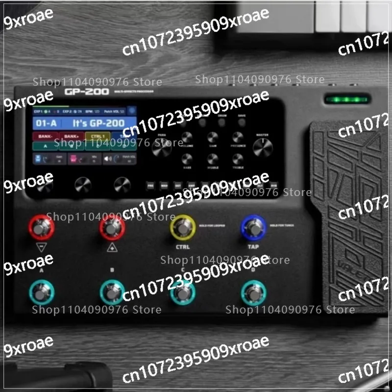 GP-200 Pedal Efek Gitar Elektrik Gitar Bass