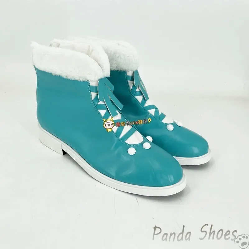 Lovelive Tang Keke 코스프레 신발 애니메이션 퍼플 코스 부츠 코믹 Tang Keke 코스프레 의상 콘 할로윈 파티용 신발