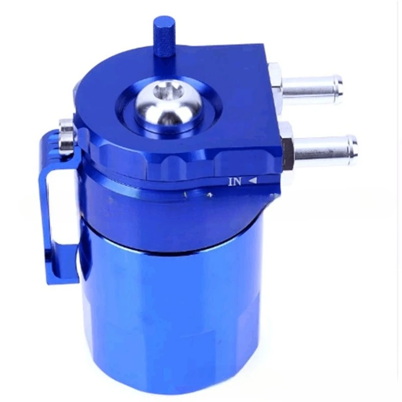

Universal Breathable Oil Pots 300ml with Air Filtration Exhaust Gas Recovery Pots Modified Cars Oil Tank Fuel Supply System