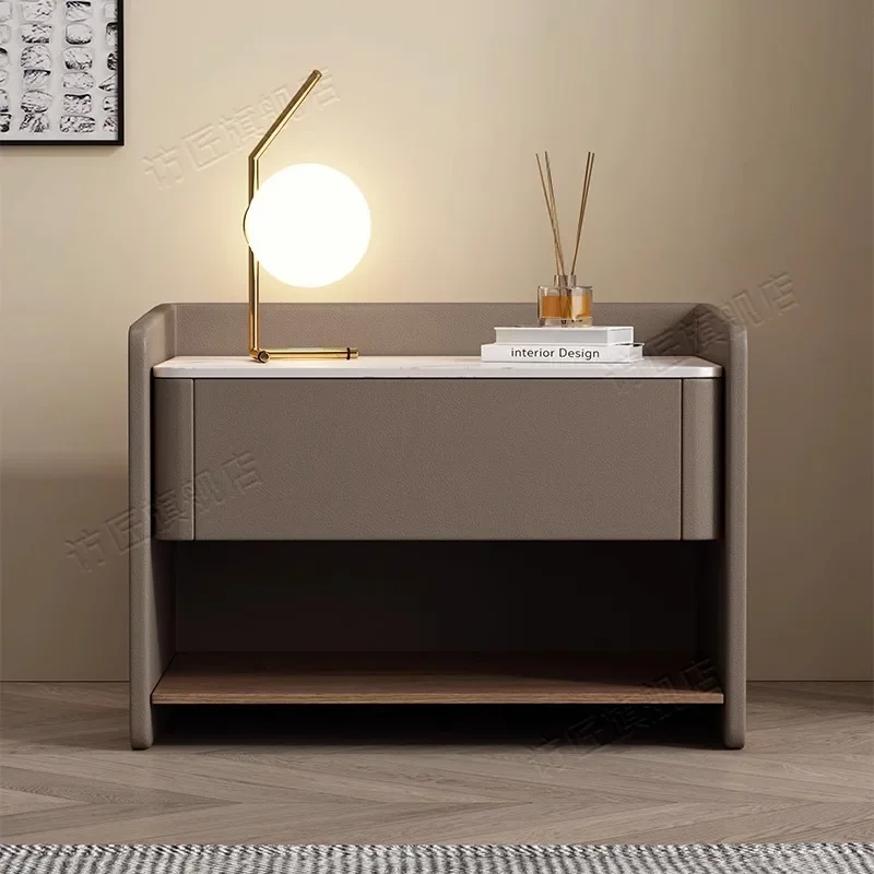 Simple Side Table Bed Nightstands Night Stand Nightstands Headboards Corner File Cabinets Storage Criado Mudo Furniture YX50NT