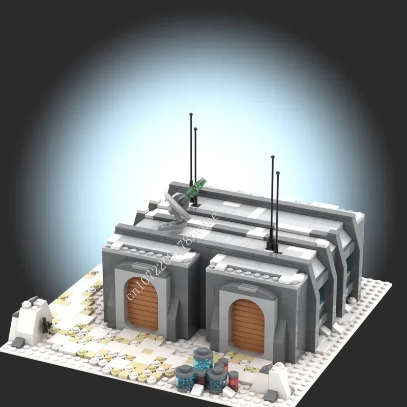 4679PCS MOC Space Wars Hoth battle base trenchline Custom Puzzle City Street View Education DIY Model Childrens Toy Holiday Gift