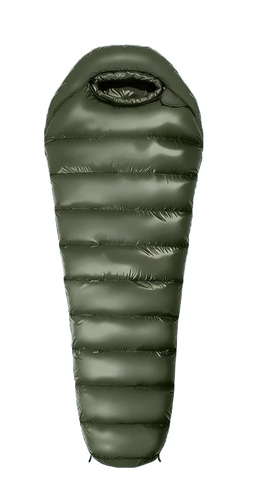 

Надувной спальный мешок-кокон с настраиваемым количеством гусиного пуха, ультралегкий, для комфортного отдыха на природе